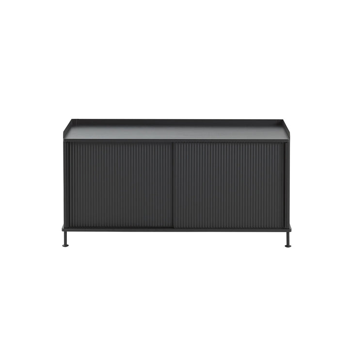 muuto | enfold sideboard low | anthracite black + black