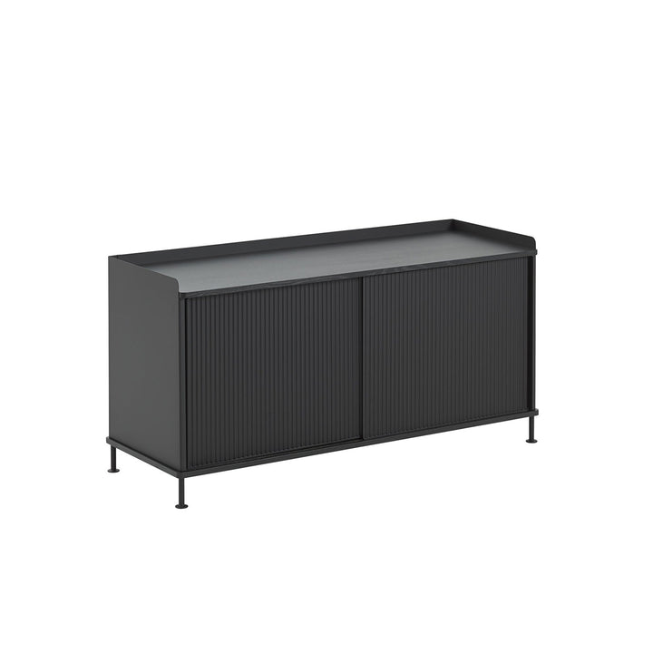 muuto | enfold sideboard low | anthracite black + black