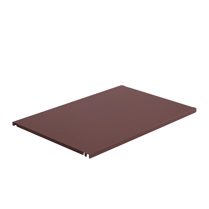 muuto | enfold sideboard low | deep red + oiled oak