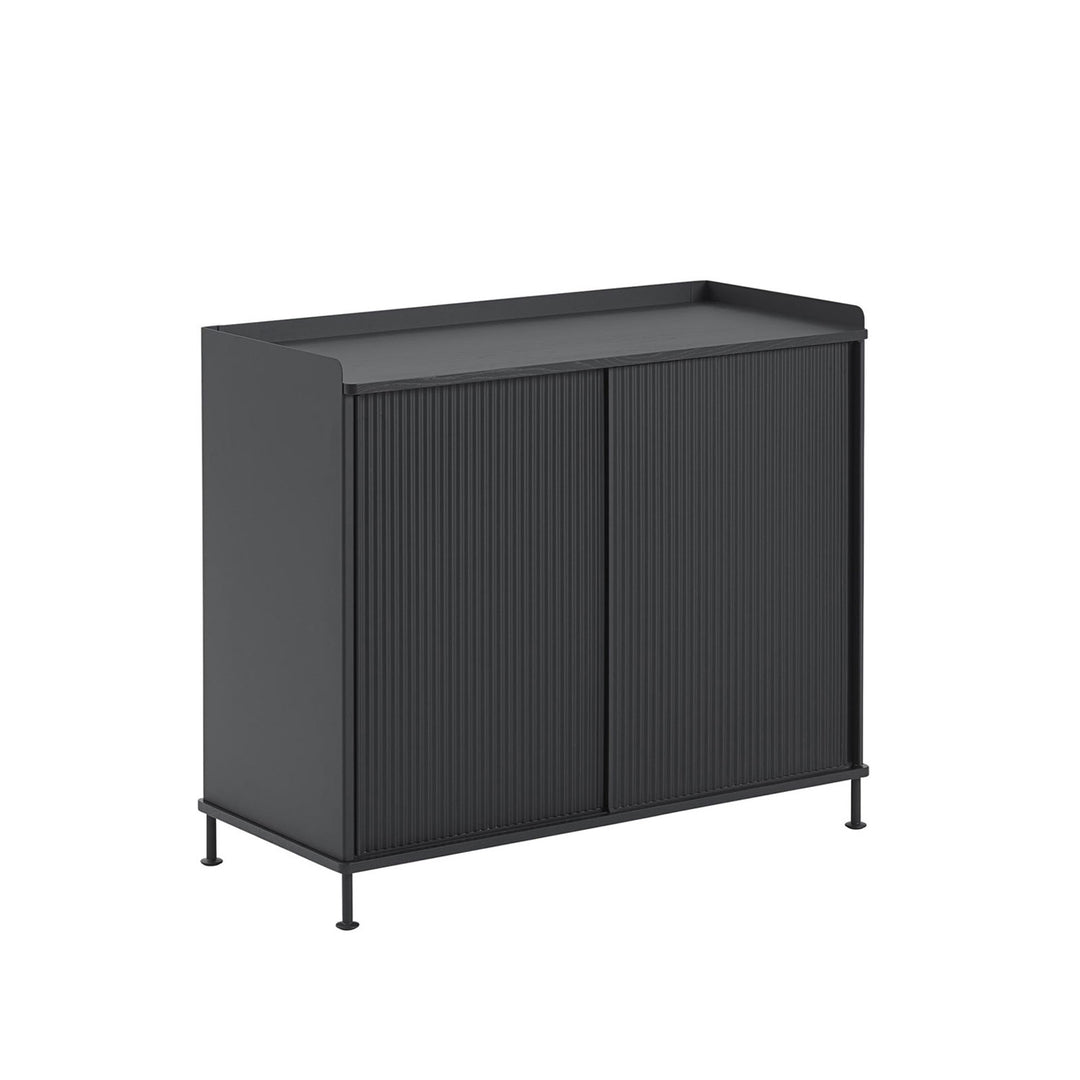 muuto | enfold sideboard tall | anthracite black + black