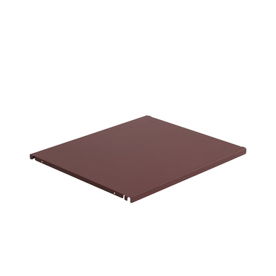 muuto | enfold sideboard tall | deep red + oiled oak