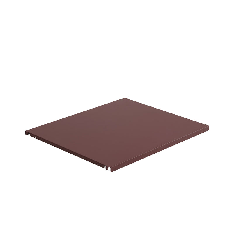 muuto | enfold sideboard tall | deep red + oiled oak
