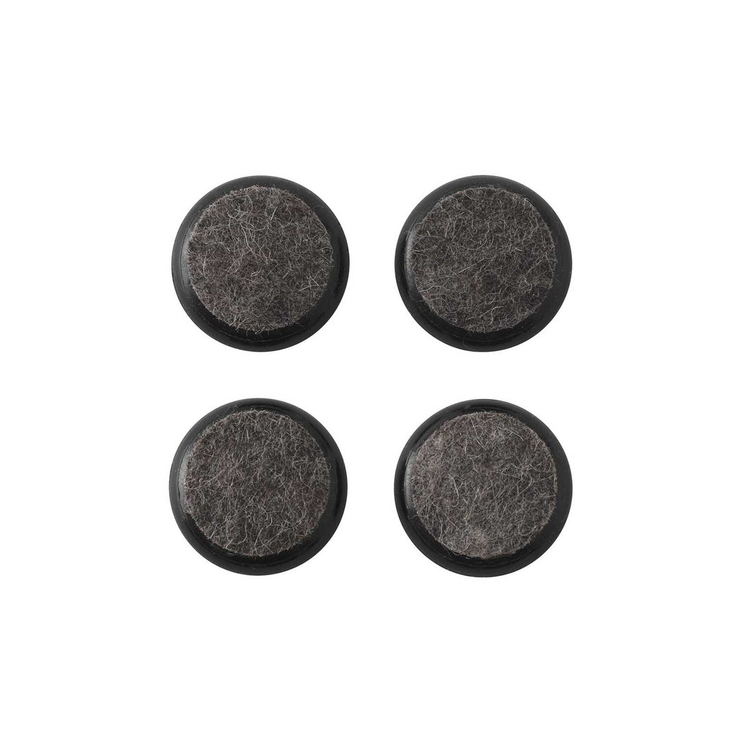 PARTS: muuto | felt glides for nerd chair series | set of 4 - black