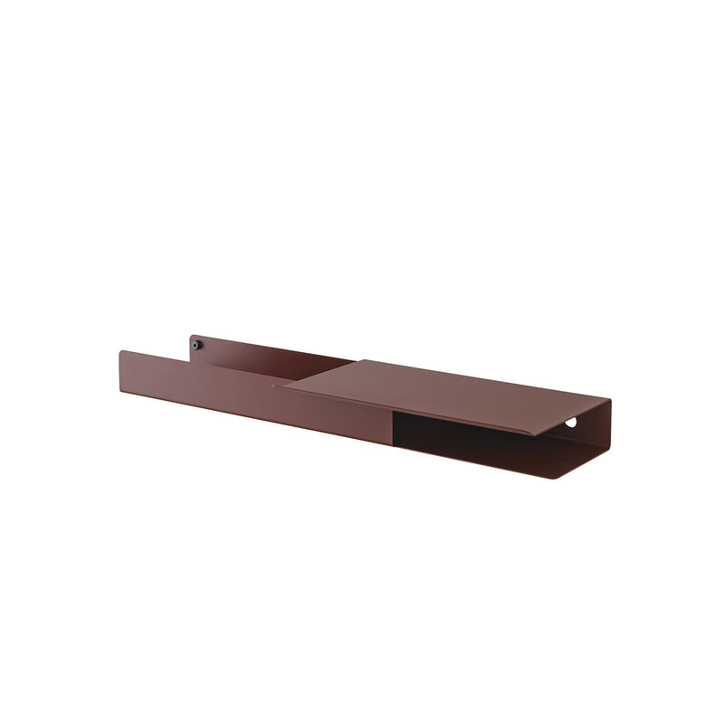 muuto | folded shelves | platform 62cm | deep red