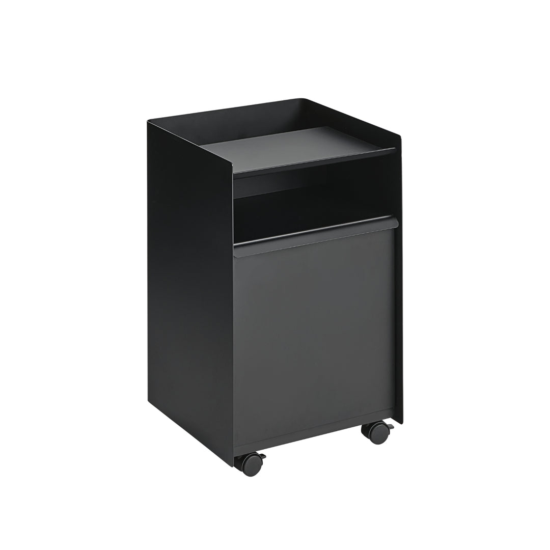 muuto | folded trolley | drawer - standard | black 61.5cm