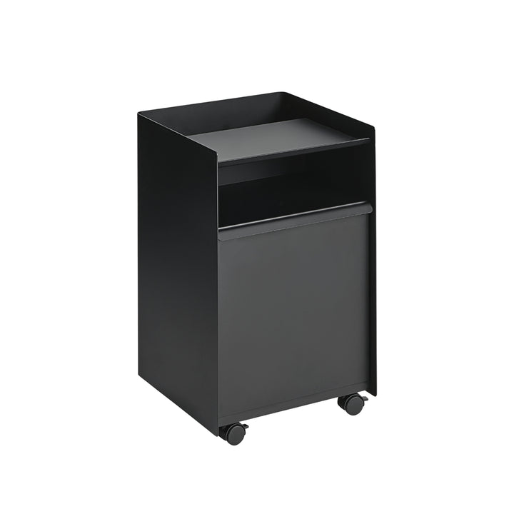 muuto | folded trolley | drawer - standard | black 61.5cm