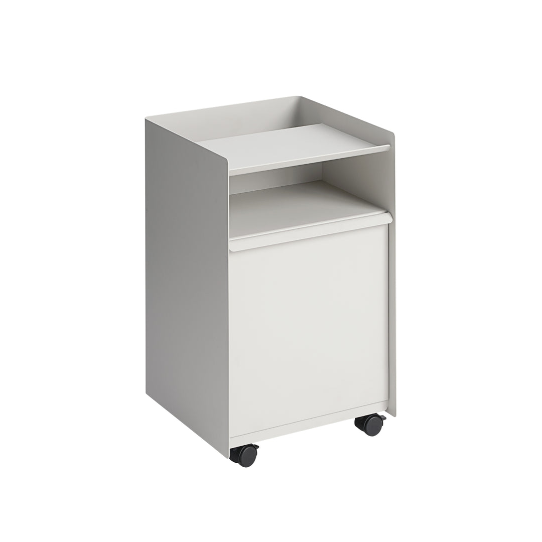 muuto | folded trolley | drawer - standard | grey 61.5cm