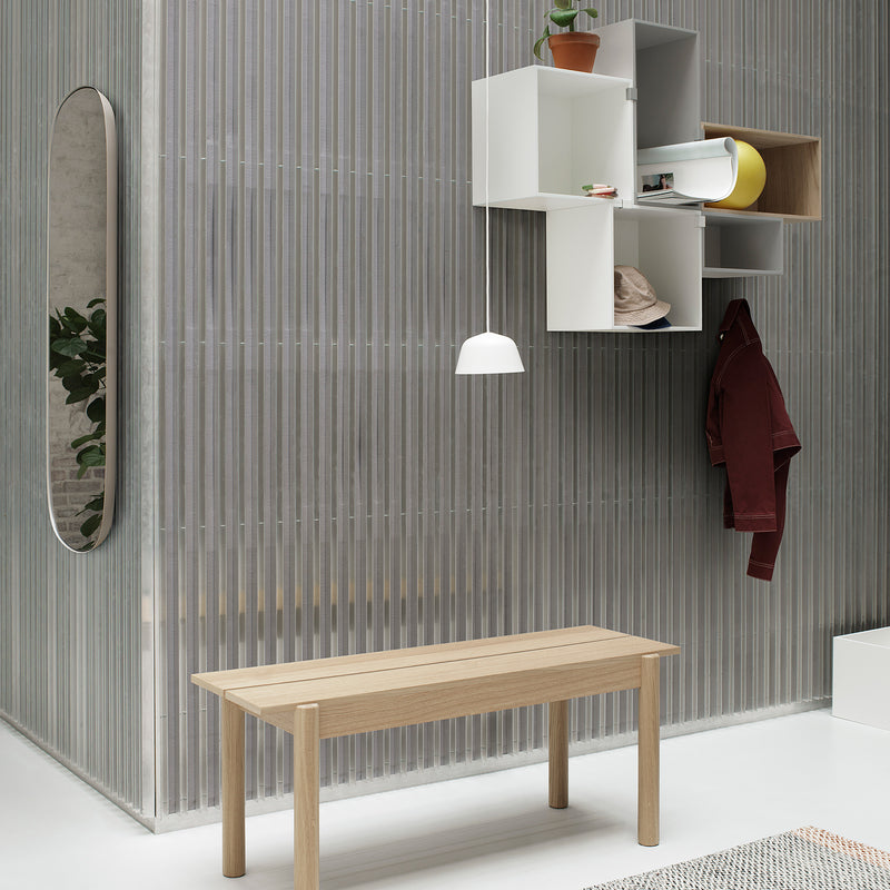 muuto | framed mirror | taupe + taupe glass | large