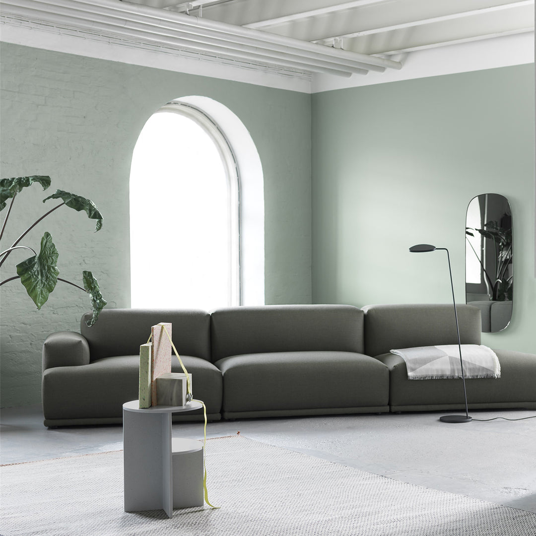 muuto | framed mirror | dark green + clear | large