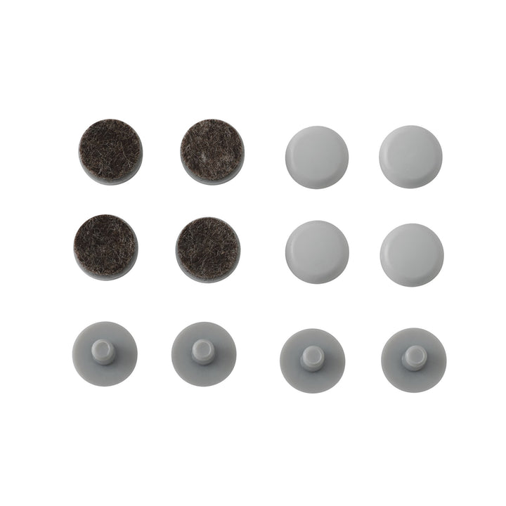 PARTS: muuto | glides for visu chair wood base | set of 4
