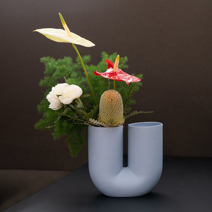 muuto | kink vase | light blue 26cm