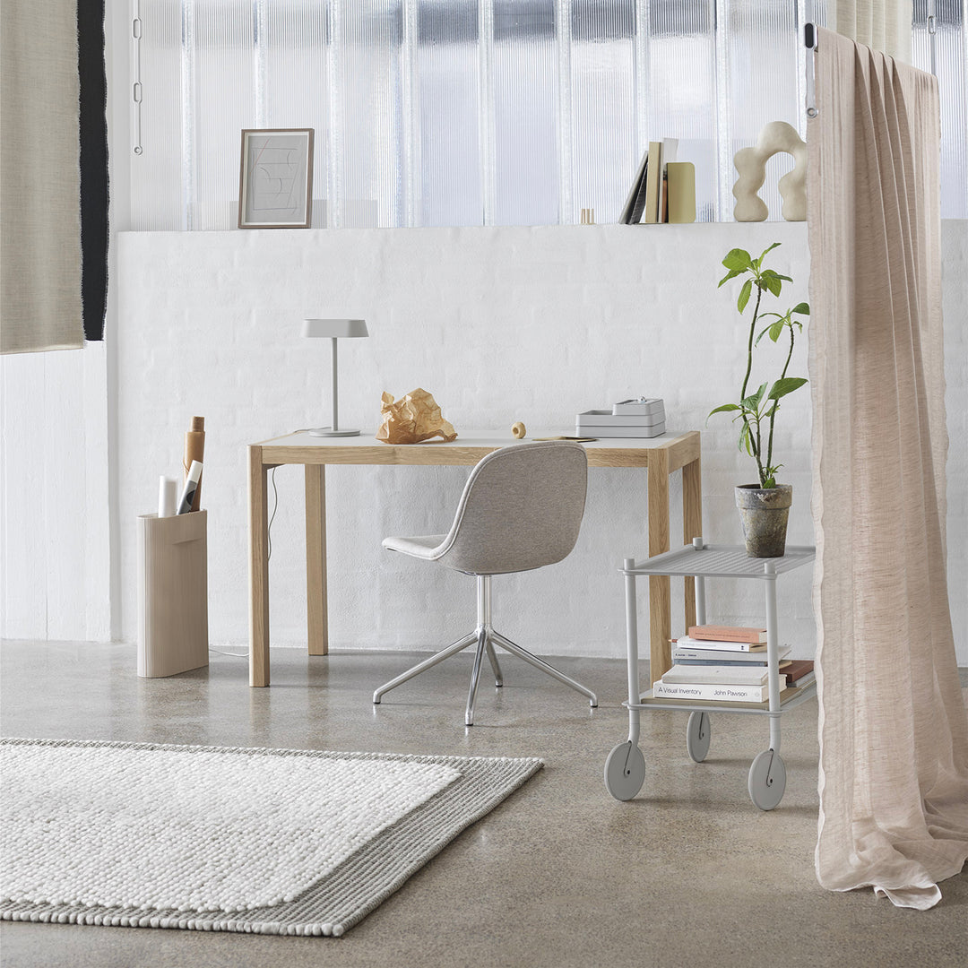 muuto | flow trolley 2 layer | taupe – top3 by design