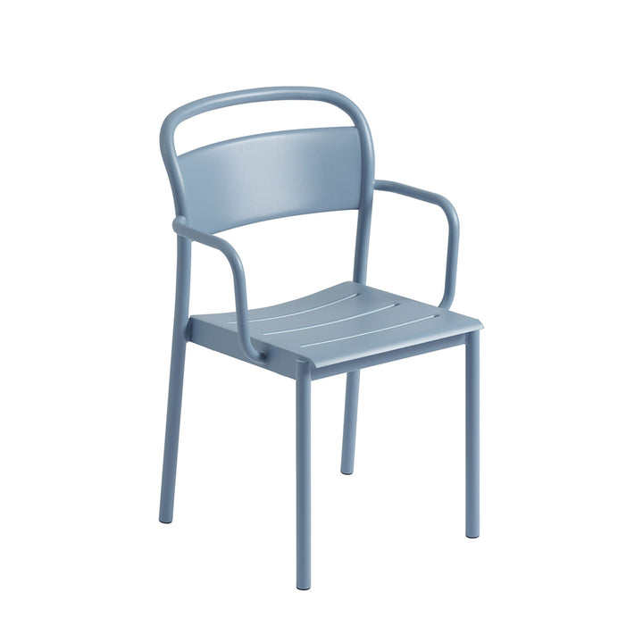 muuto | linear steel armchair | pale blue