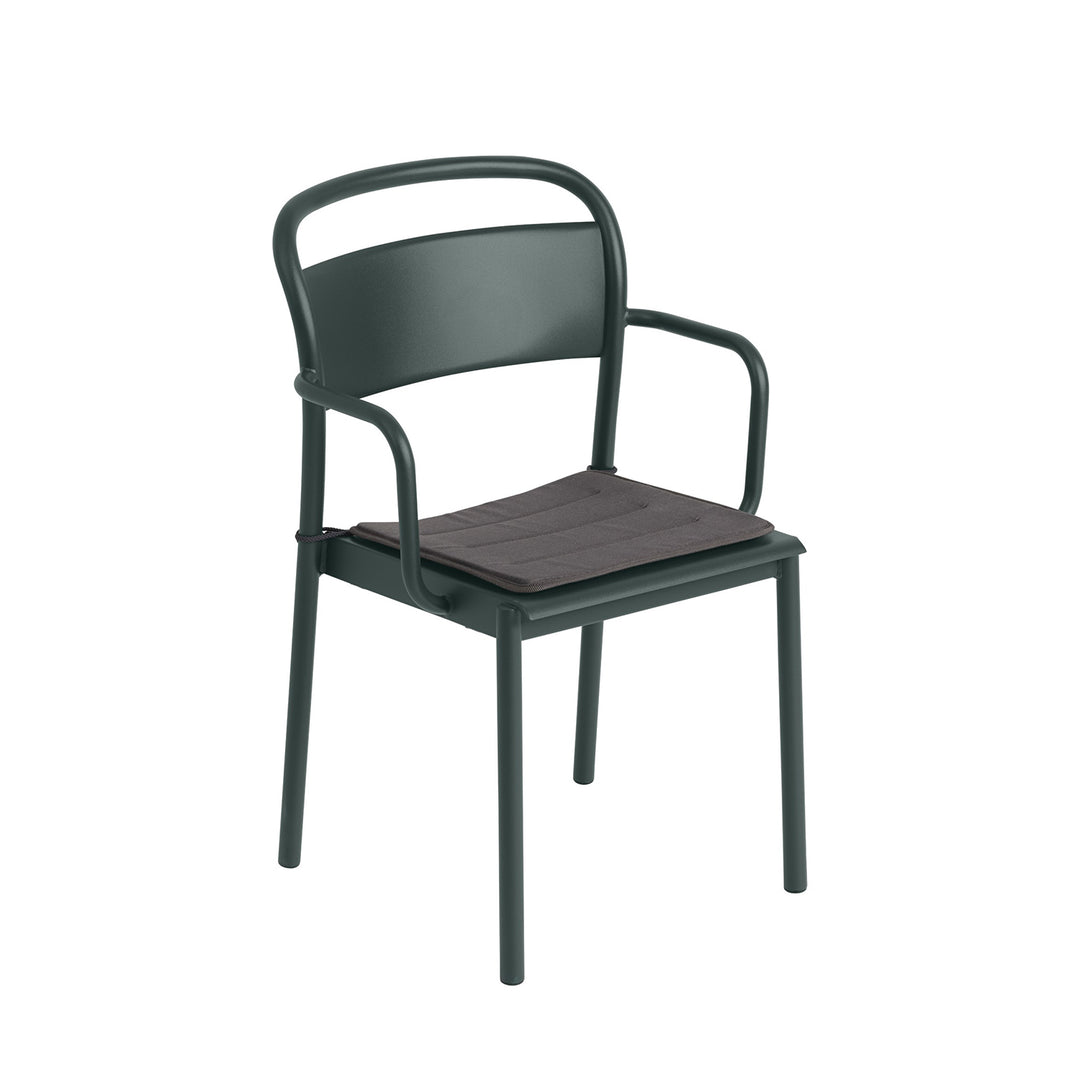PARTS: muuto | linear steel chair seat pad | twitell dark grey