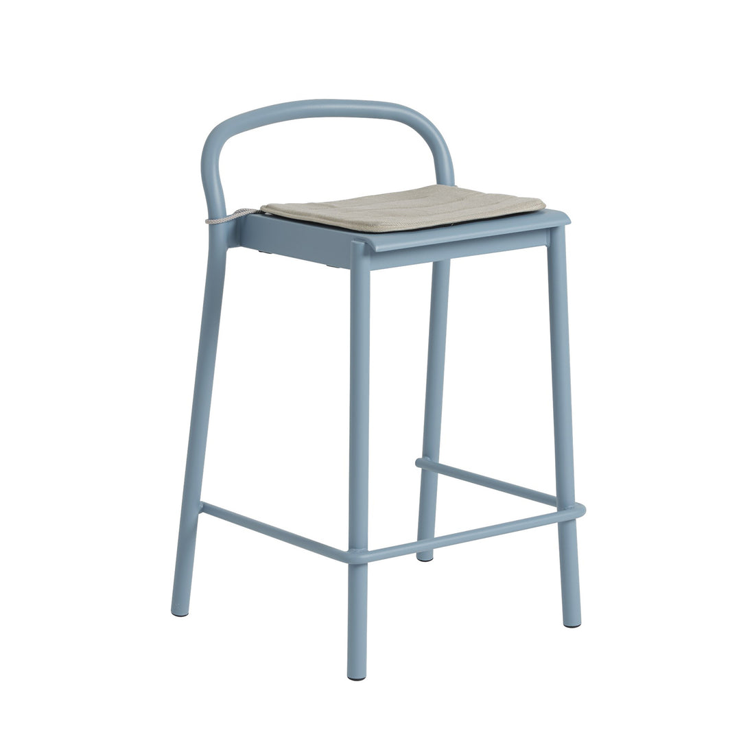 PARTS: muuto | linear steel stool seat pad | twitell light grey