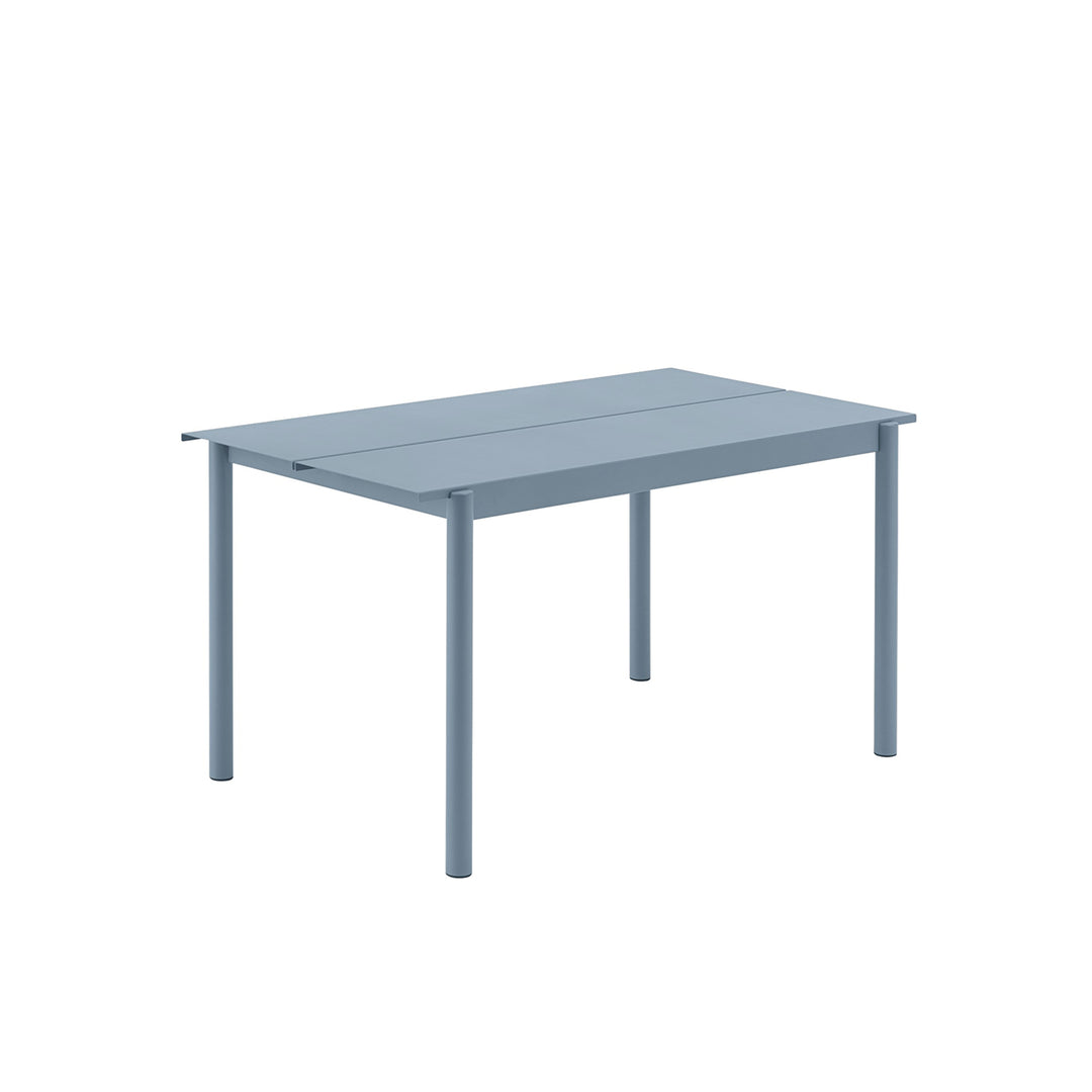 muuto | linear steel table | pale blue 140x75cm
