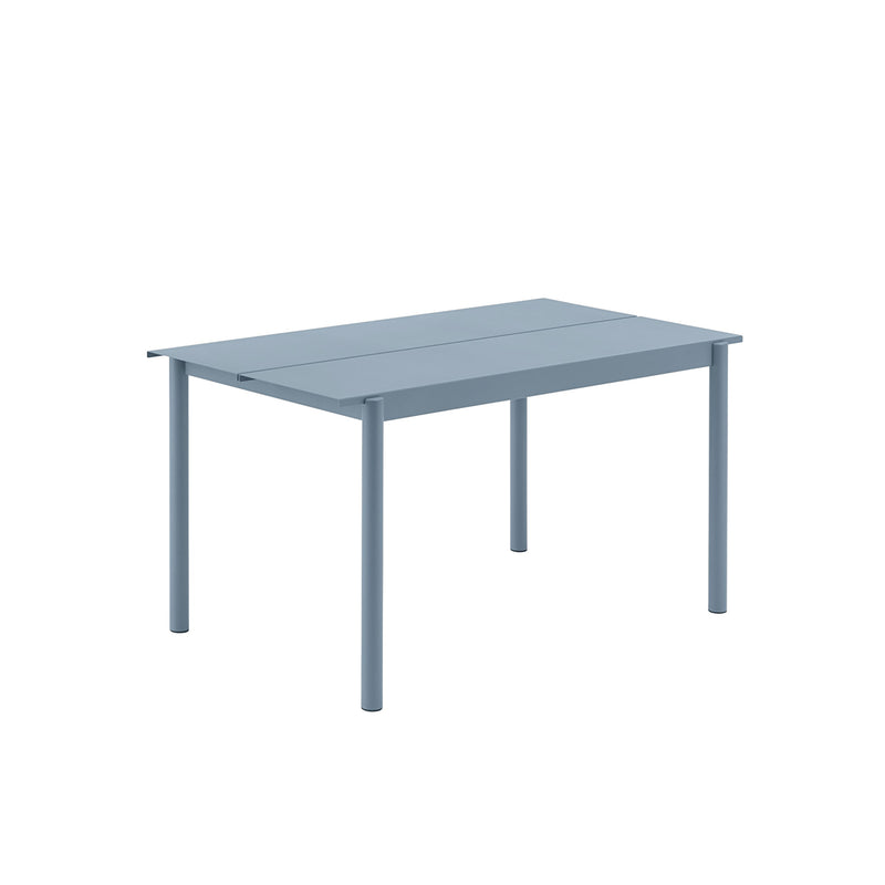 muuto | linear steel table | pale blue 140cm