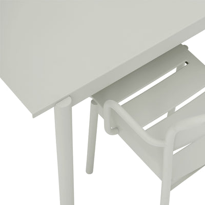 muuto | linear steel table | grey 220cm