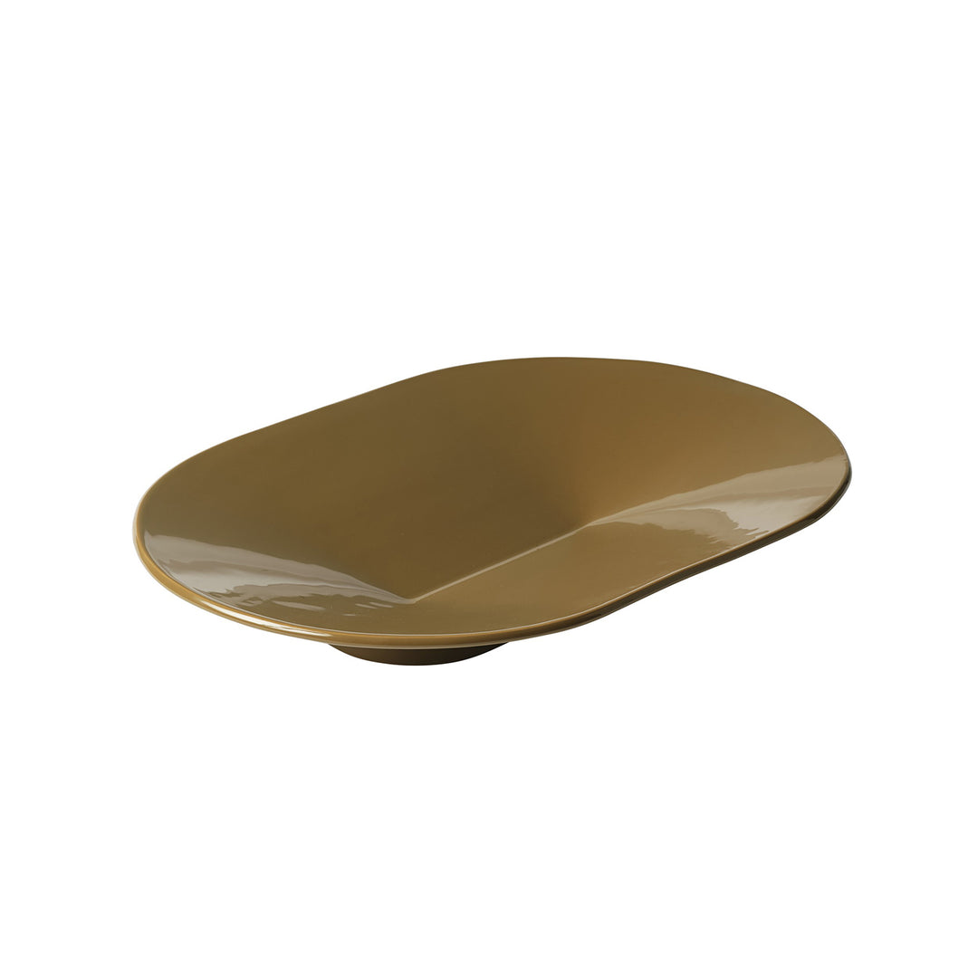 muuto | mere bowl 52x36cm | brown green ~ DC