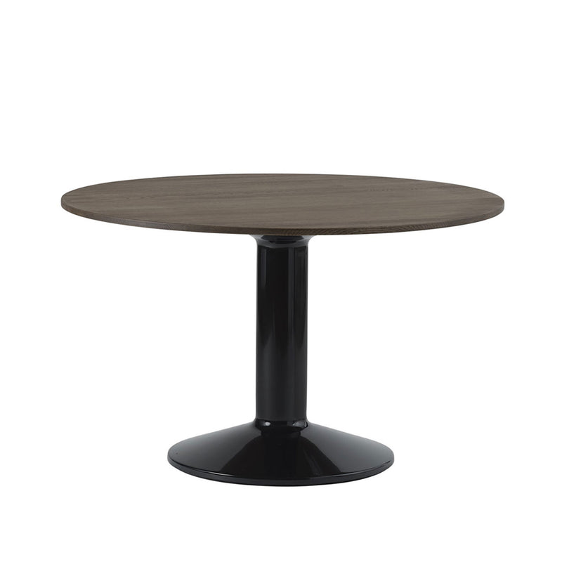 muuto | midst table | dark oiled oak + black base | 120cm
