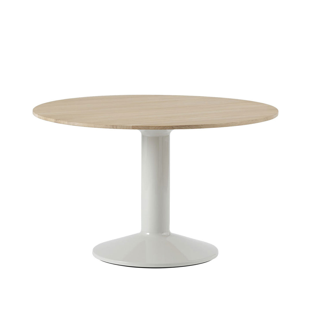 muuto | midst table | solid oak + grey base 120cm