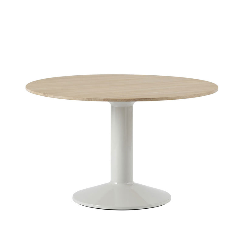 muuto | midst table | solid oak + grey base | 120cm