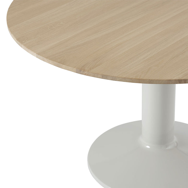 muuto | midst table | solid oak + grey base 120cm
