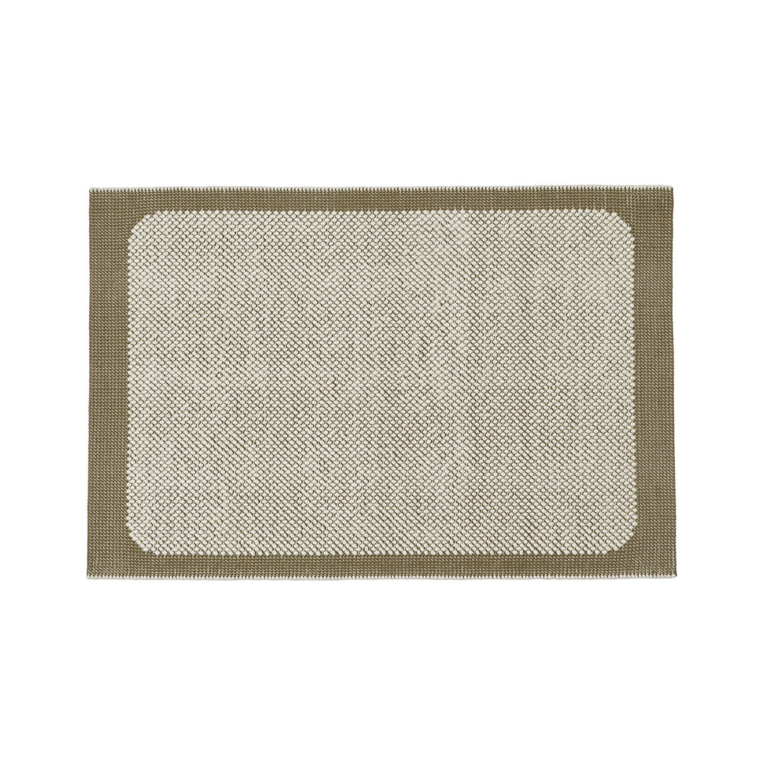 muuto | pebble wool rug | brown green 170x240cm