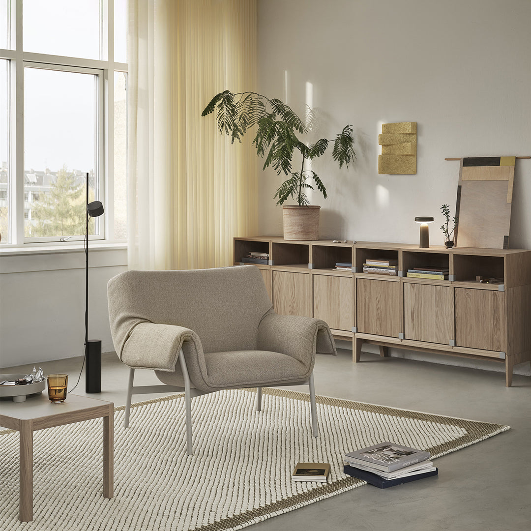 muuto | pebble wool rug | brown green 170x240cm