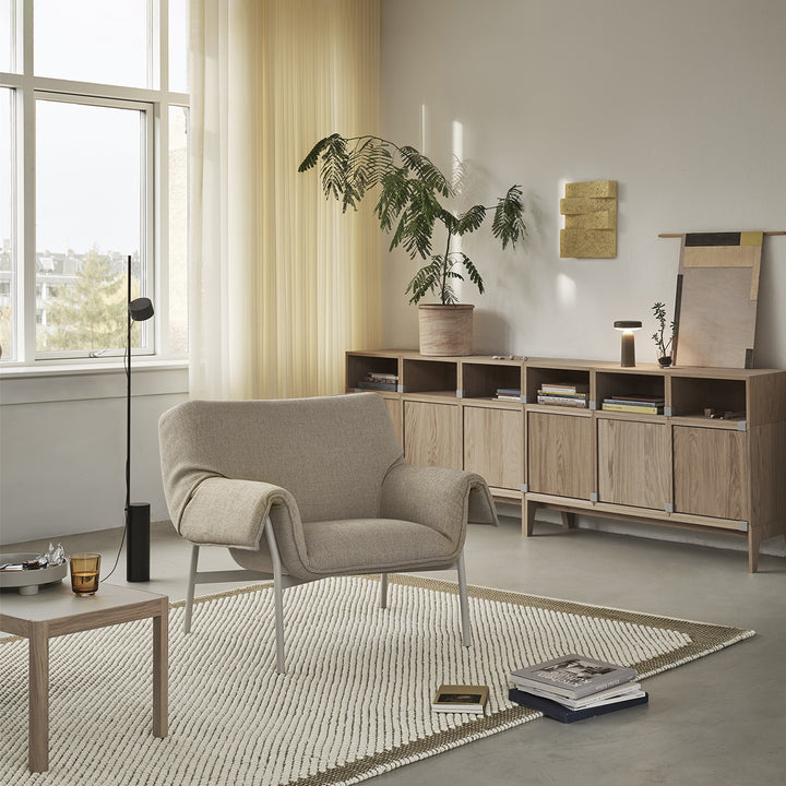 muuto | pebble wool rug | brown green 170x240cm