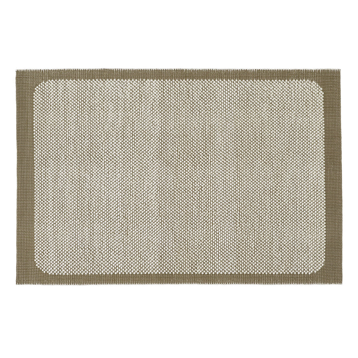 muuto | pebble wool rug | brown green 200x300cm
