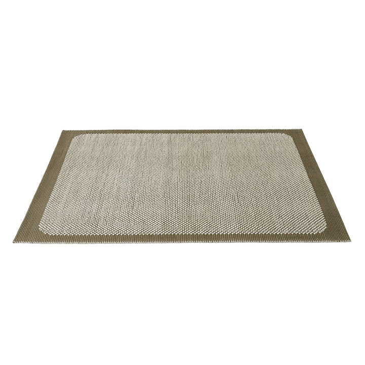 muuto | pebble wool rug | brown green 200x300cm