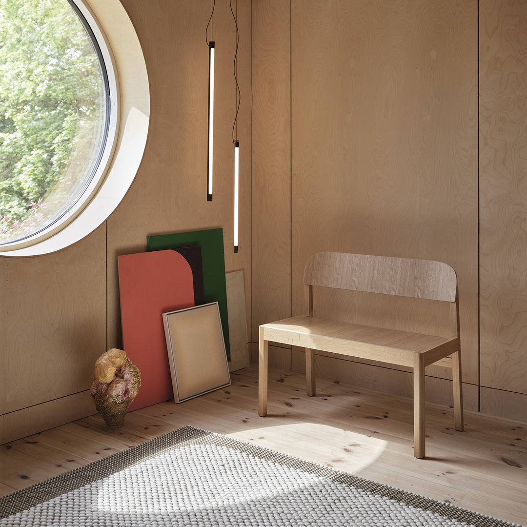 muuto | pebble wool rug | brown green 200x300cm