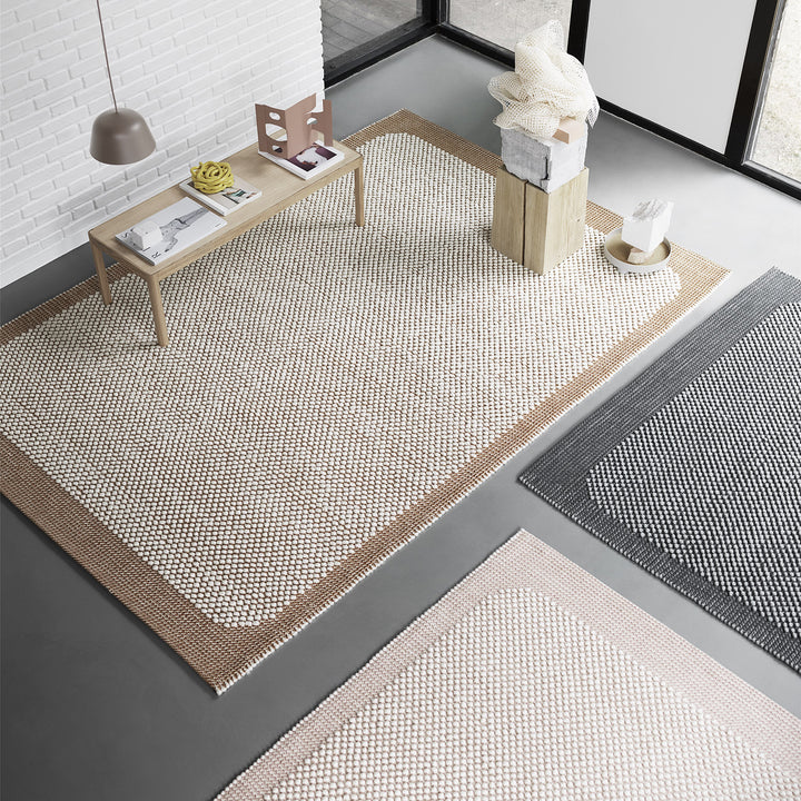 muuto | pebble wool rug | burnt orange 200x300cm