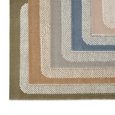 muuto | pebble wool rug | brown green 170x240cm