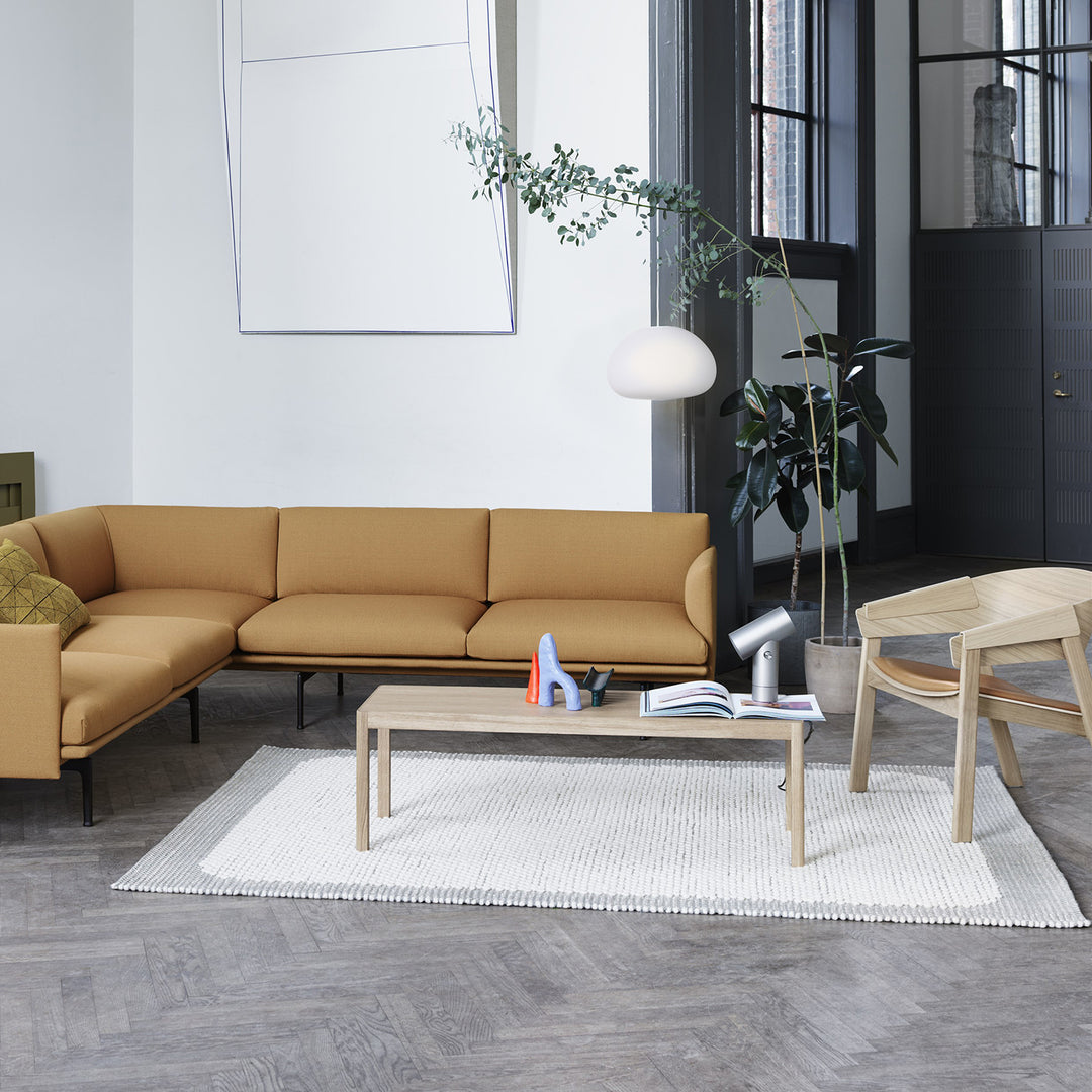 Muuto Rug muuto | pebble wool rug | light grey 170x240cm – top3 by design