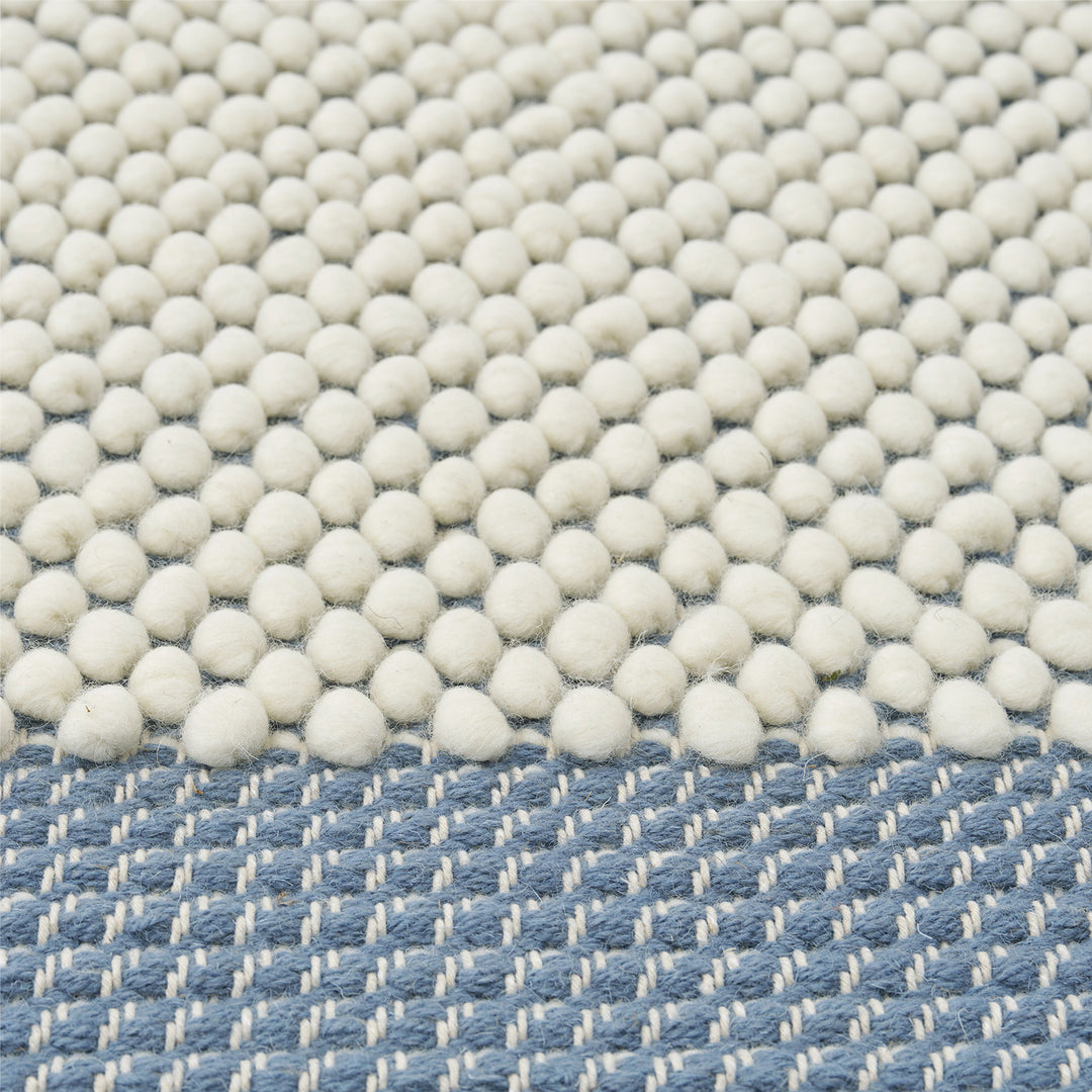 muuto | pebble wool rug | pale blue 200x300cm