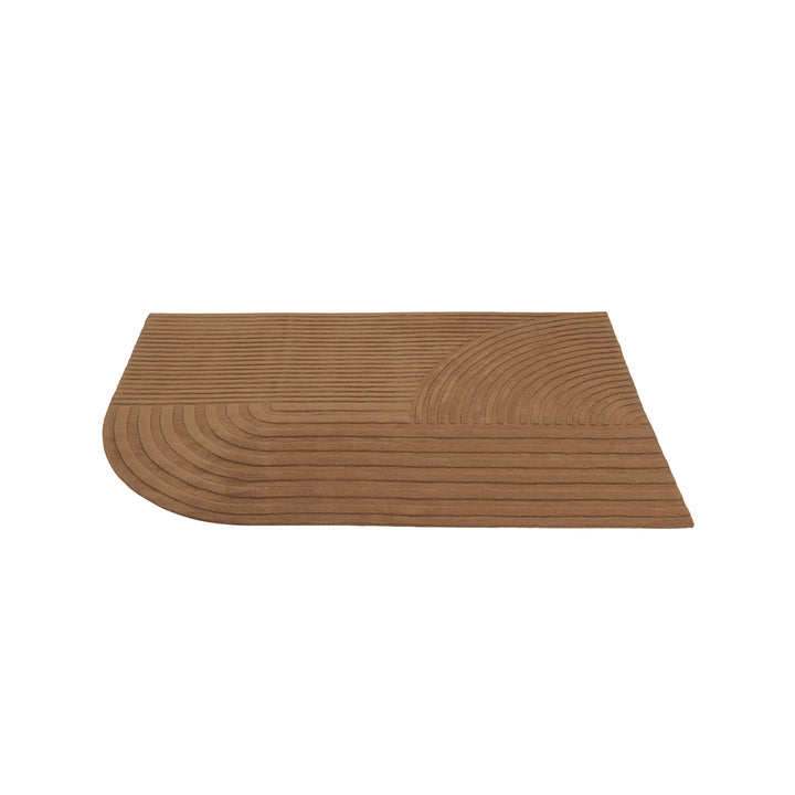 muuto | relevo rug | burnt orange 170x240cm