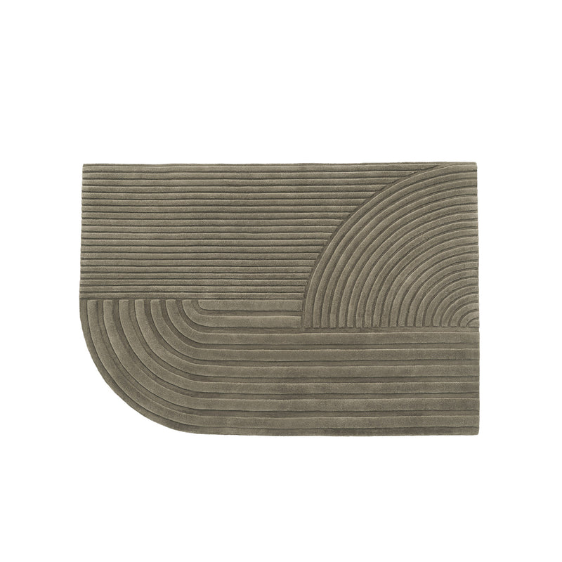 muuto | relevo rug | taupe 170x240cm