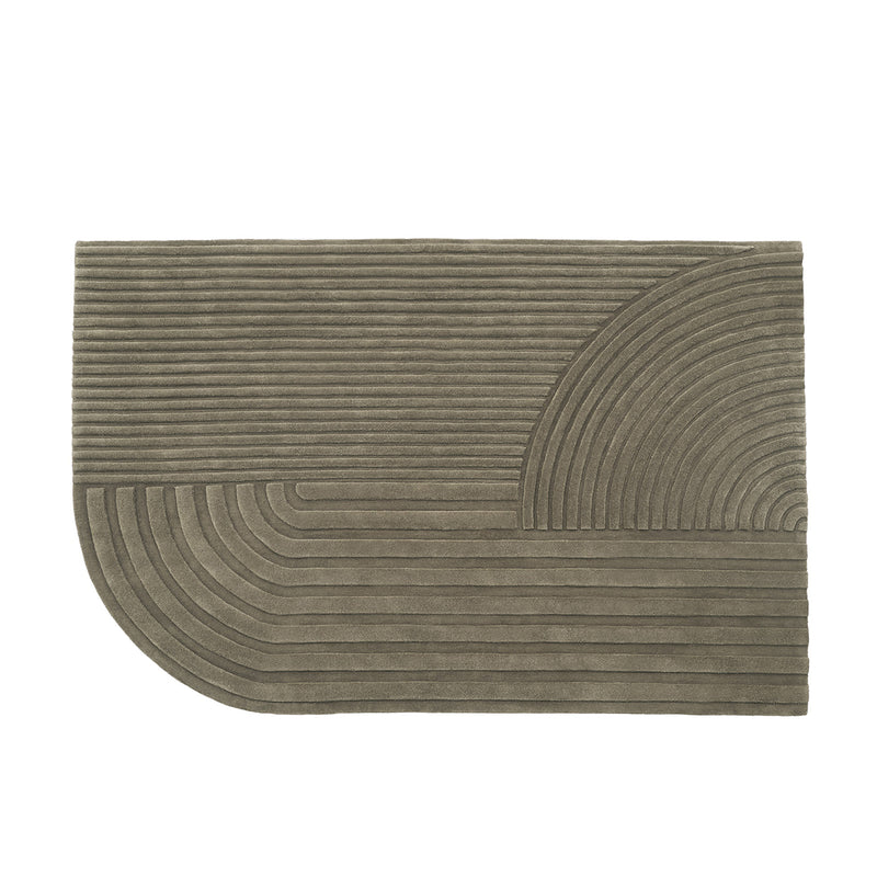 muuto | relevo rug | taupe 200x300cm