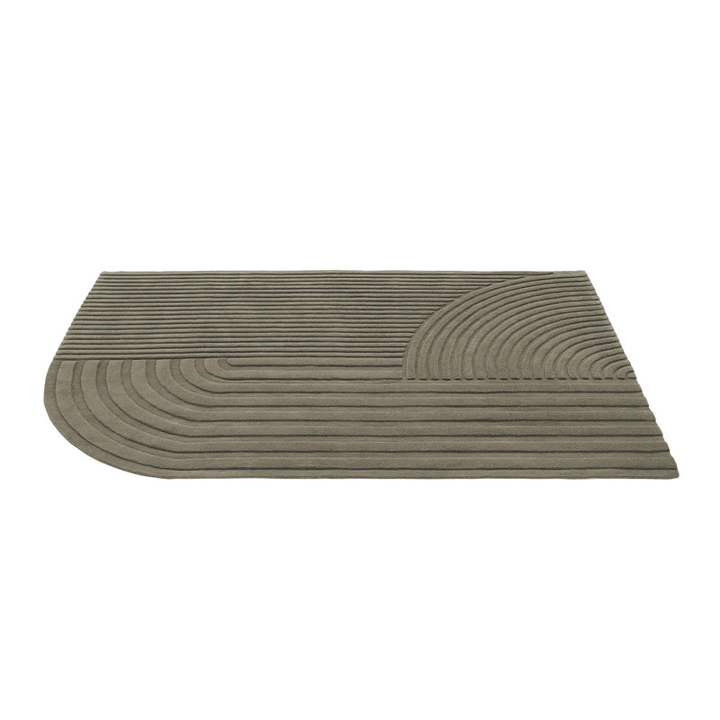 muuto | relevo rug | taupe 200x300cm