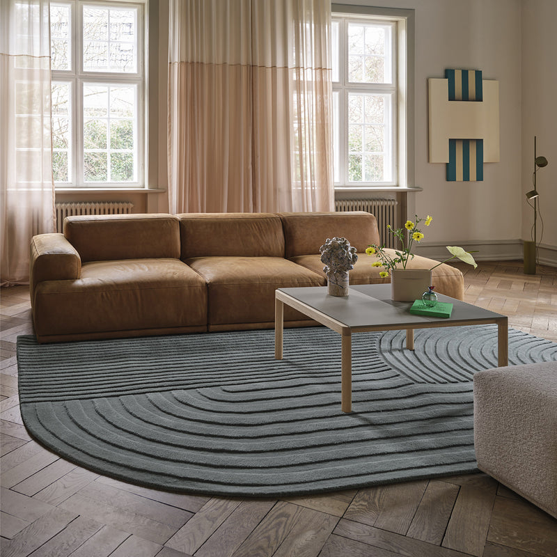 muuto | relevo rug | sage green 200x300cm