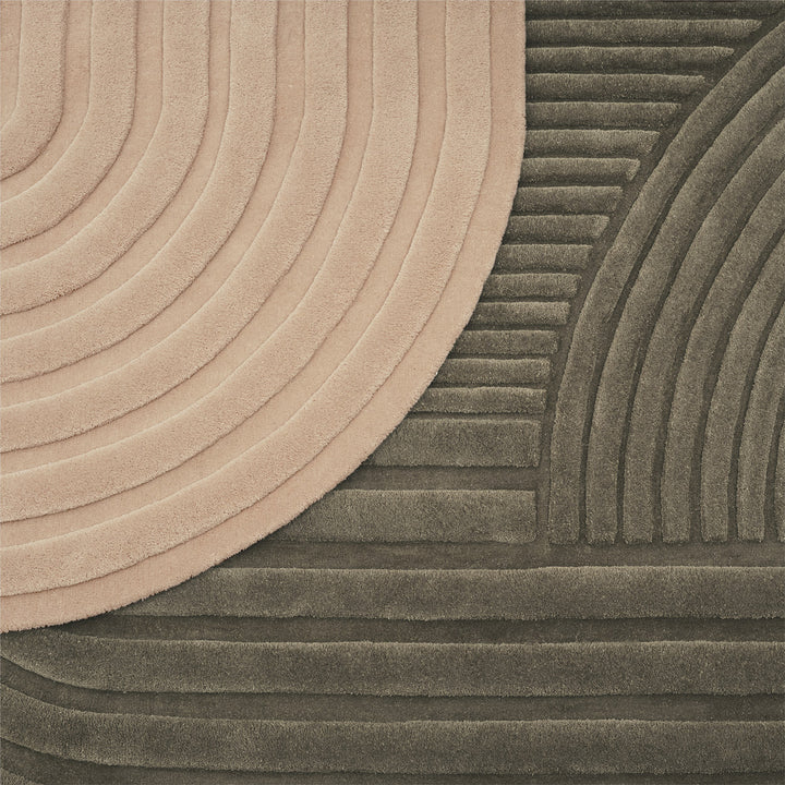 muuto | relevo rug | taupe 200x300cm