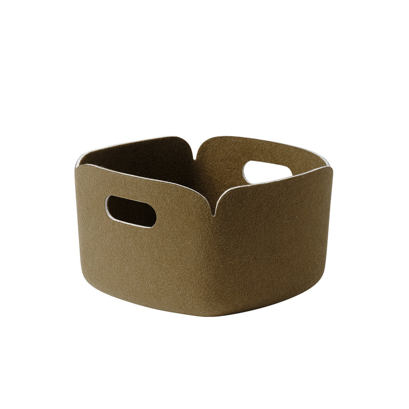 muuto | restore basket 28cm | brown green