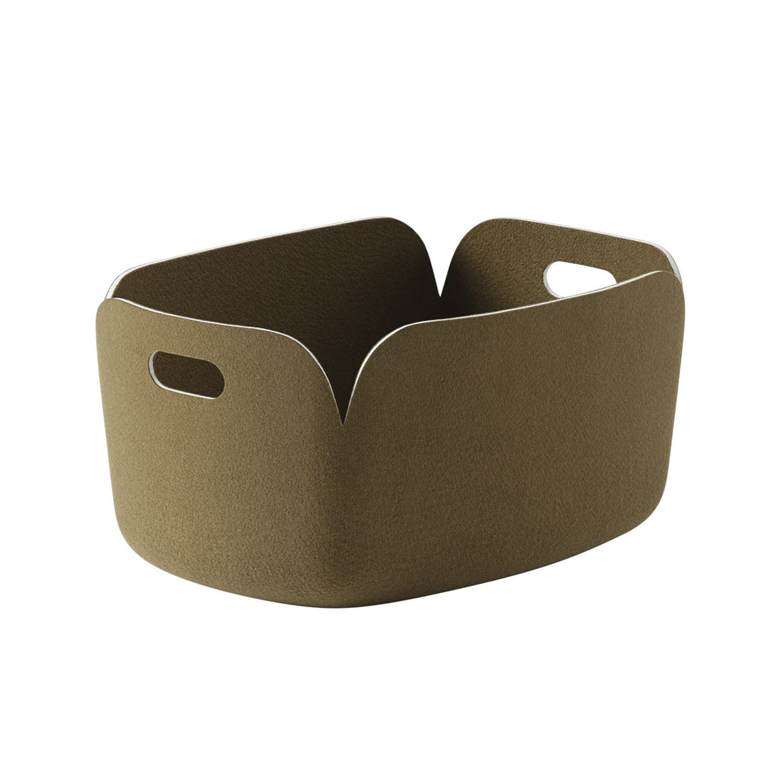 muuto | restore basket 48cm | brown green