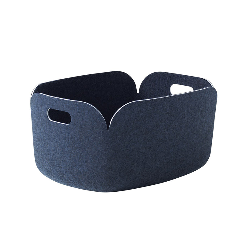 muuto | restore basket 48cm | midnight blue