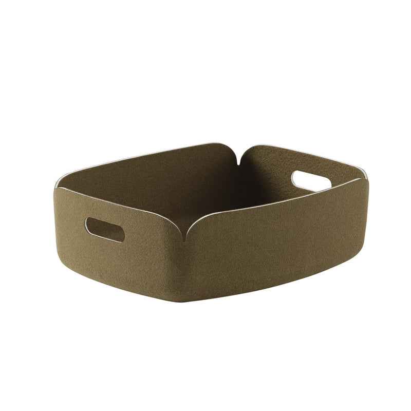 muuto | restore tray | brown green