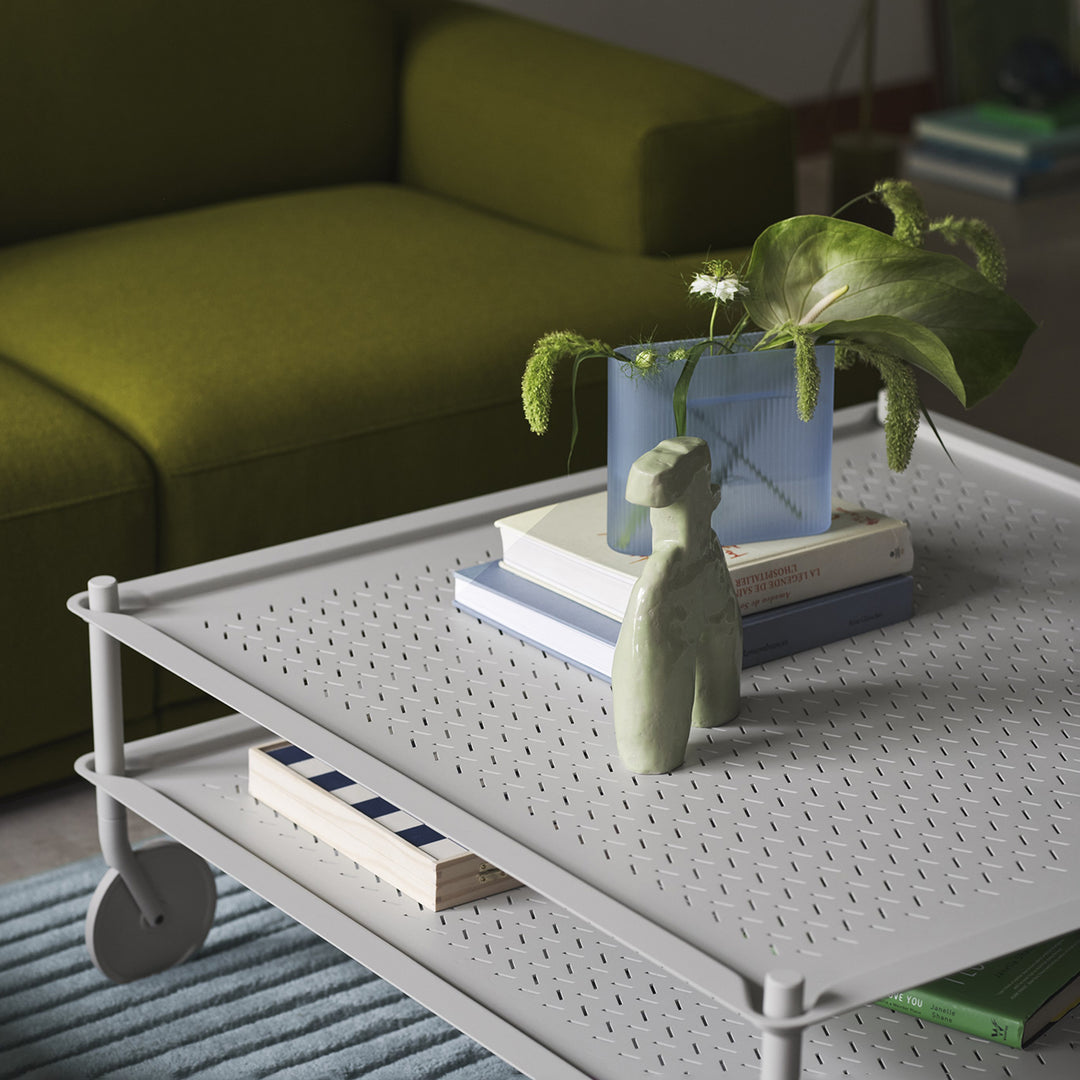 muuto | ridge vase | light blue 16.5cm