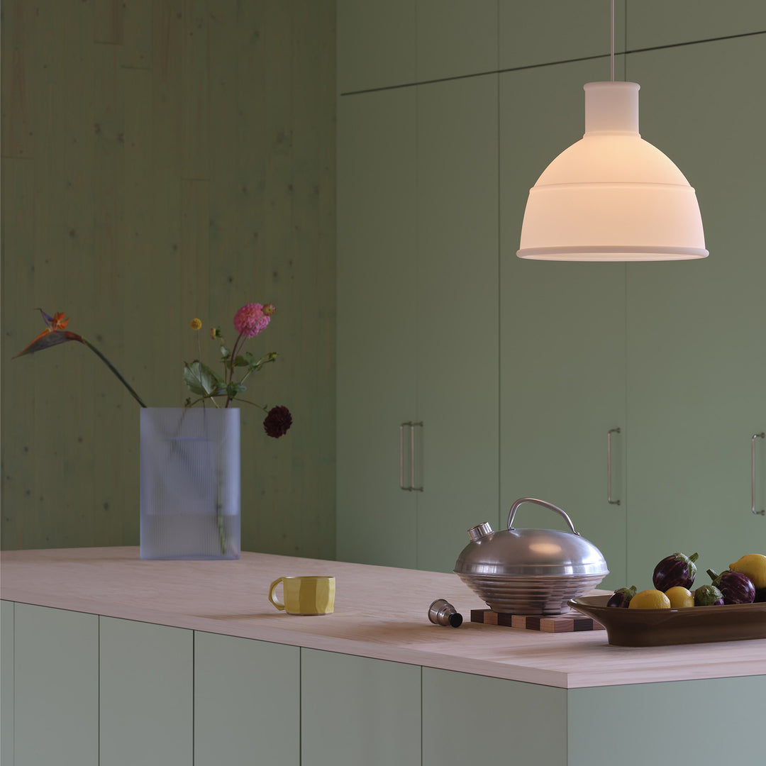 muuto | ridge vase | light blue 35cm