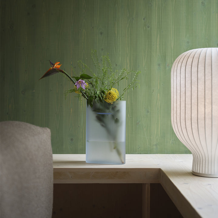 muuto | ridge vase | light blue 35cm